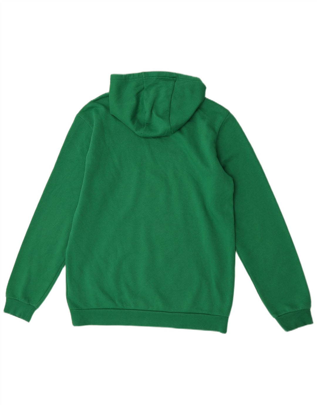Adidas Hombre Sudadera Con Capucha Jumper Algodón Verde Medio