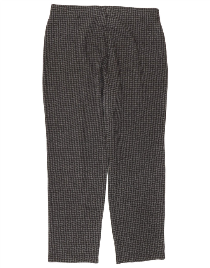 Marks & Spencer Pantalones para mujer UK 40 Large W32 L27 Gris pata de gallo