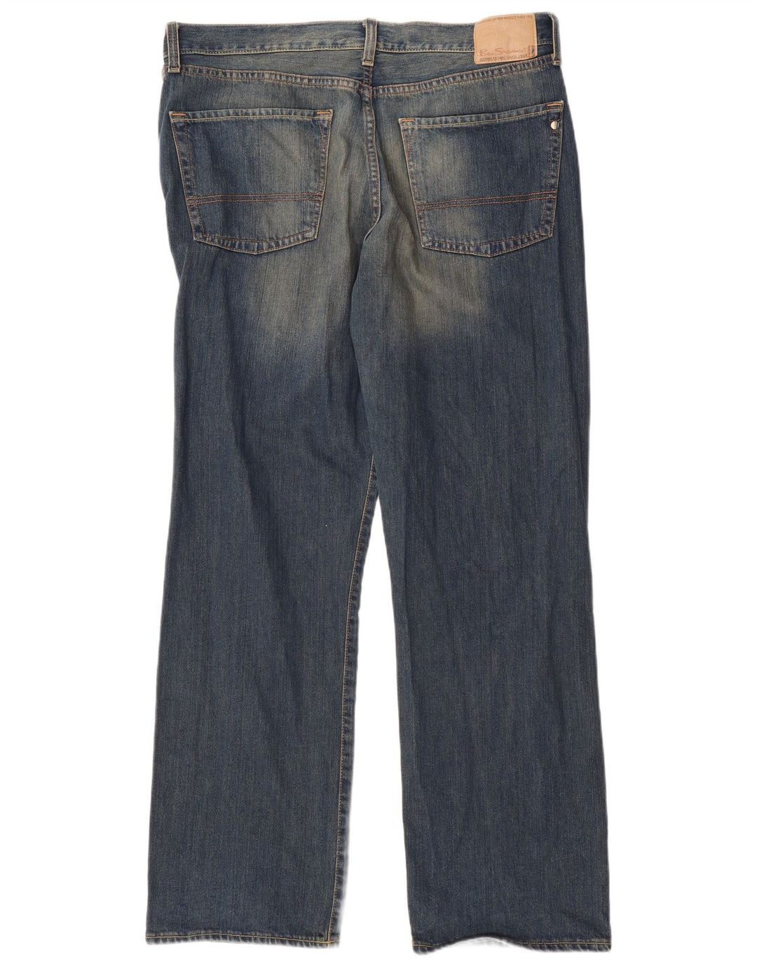 BEN SHERMAN Vaqueros rectos para hombre W36 L32 Algodón azul