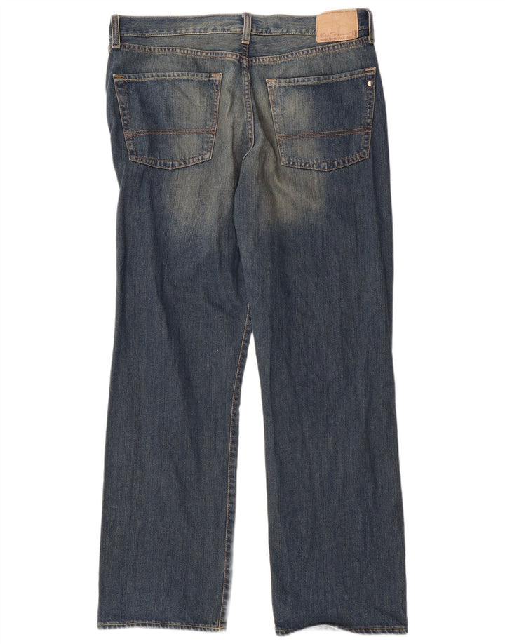 BEN SHERMAN Vaqueros rectos para hombre W36 L32 Algodón azul