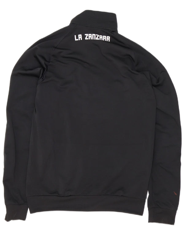 Adidas Mens Graphic Chándal Top Chaqueta Mediano Negro Poliéster