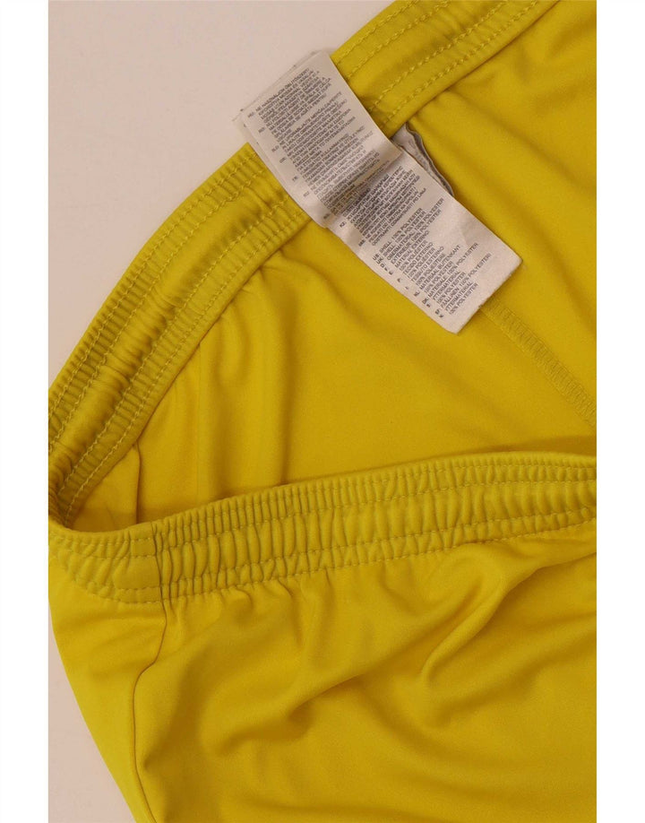 Adidas Mens Climalite Sport Shorts Grande Amarillo Poliéster