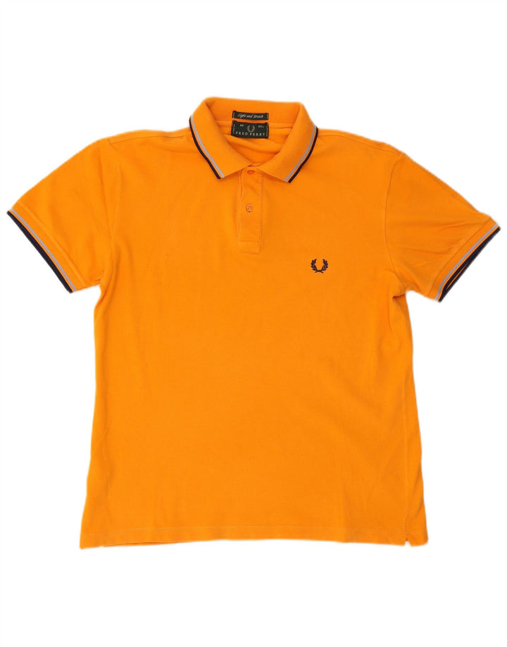 Fred Perry Polo Ligero Y Elástico Para Hombre Algodón Naranja Grande