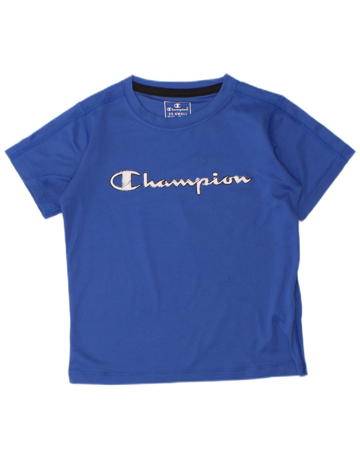 Champion Camiseta gráfica para niños 3-4 años 2XS Azul Poliéster