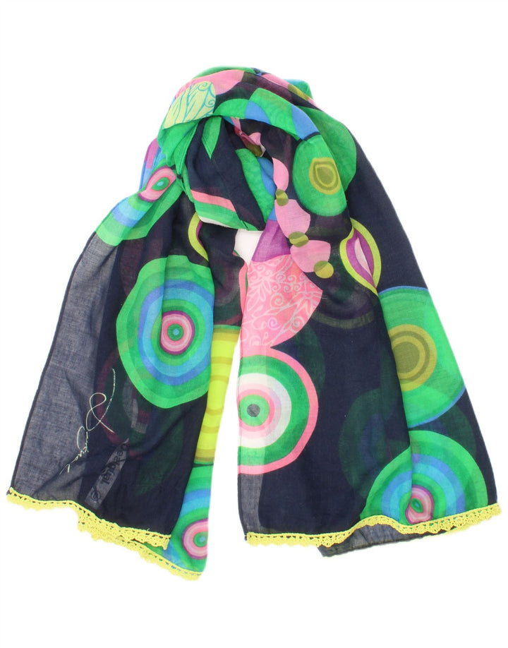 Desigual Bufanda Rectángulo Talla Única Multicolor Bohemio