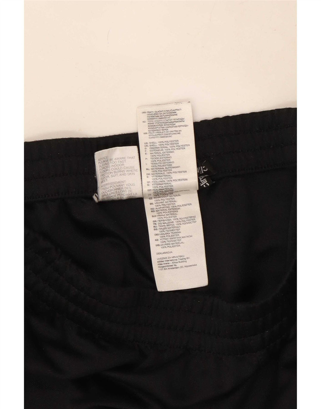 Adidas Pantalón Chándal Hombre XL Negro Poliéster
