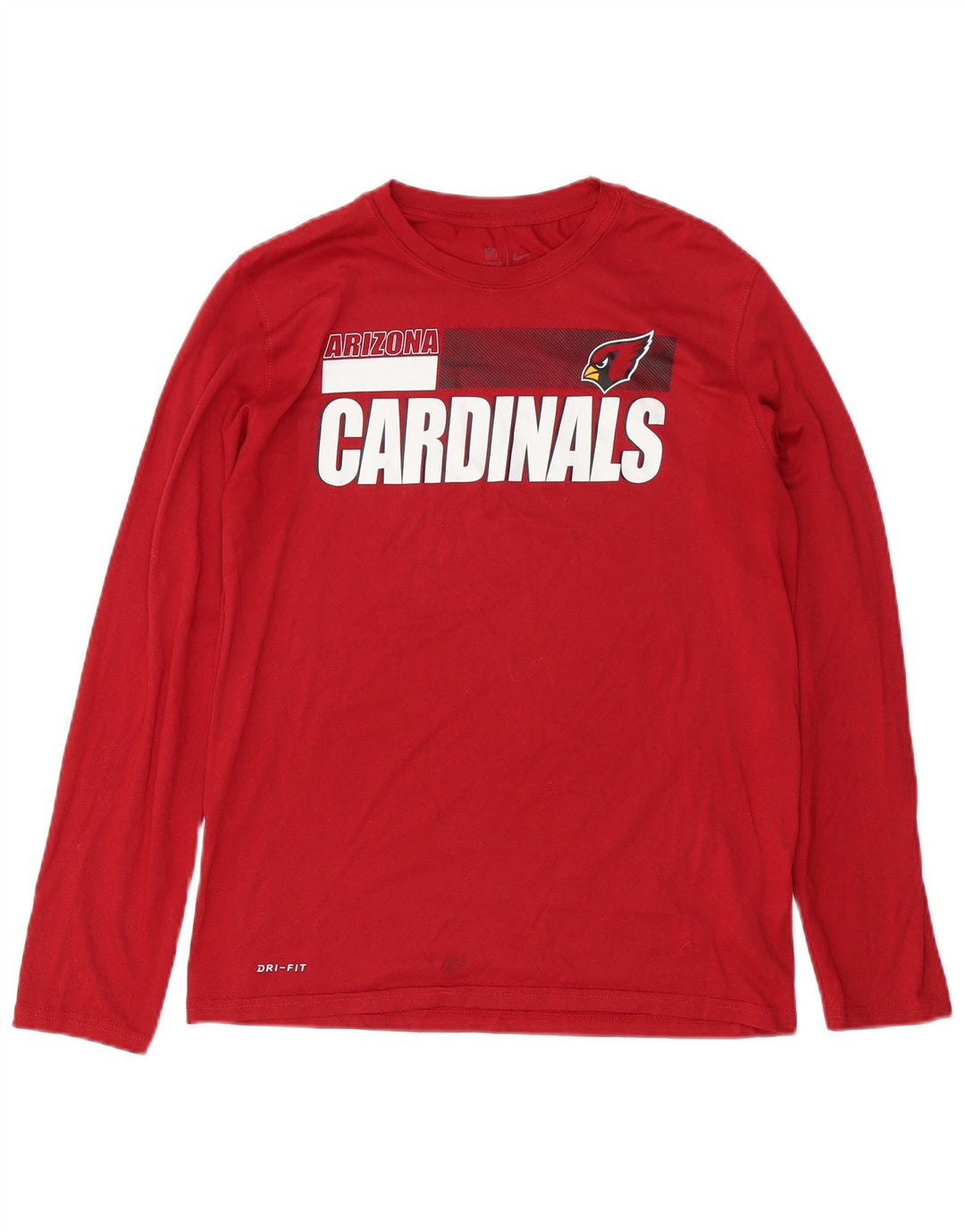 Nike Arizona Cardinals Graphic Top manga larga poliéster rojo medio para hombre