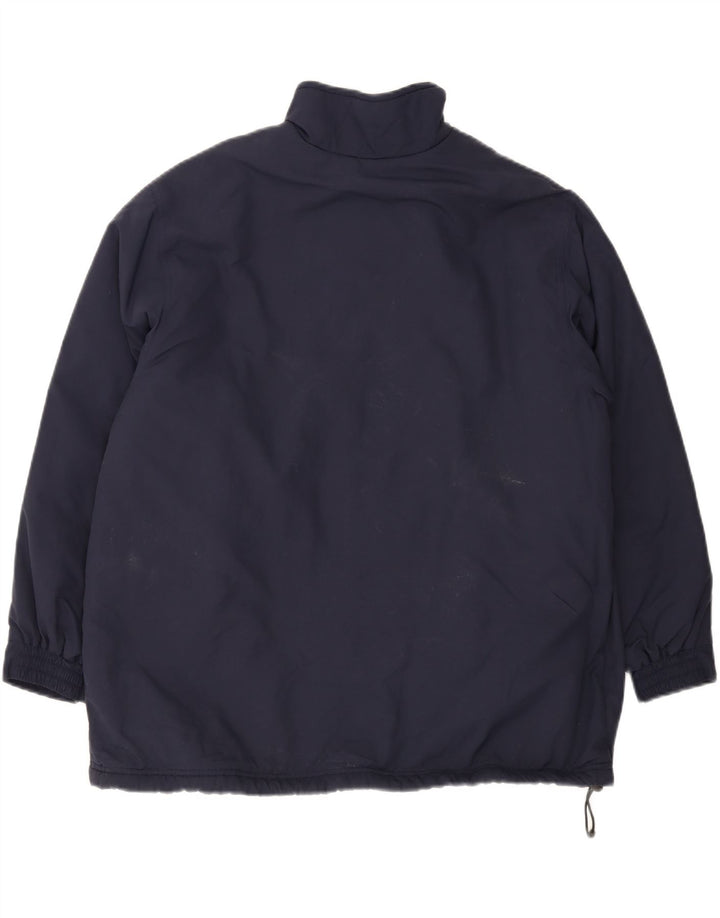 L.L.BEAN Womens Oversized Rain Jacket UK 18 XL Navy Blue Nylon Vintage L.L.Bean and Second-Hand L.L.Bean from Messina Hembry 