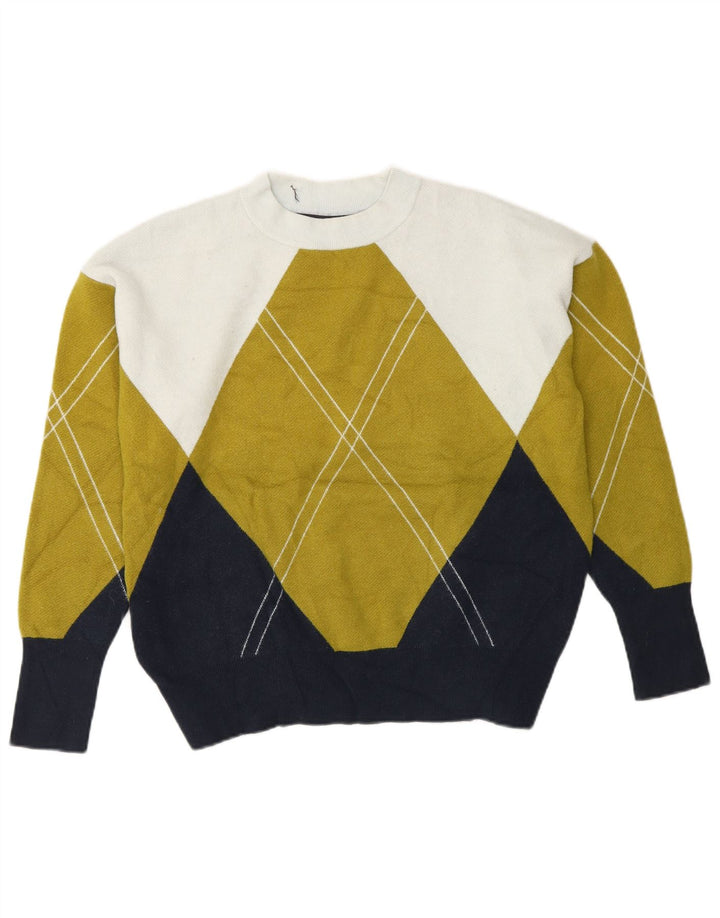 Marks & Spencer Jersey de cuello redondo para mujer, talla 40, talla M, multicolor