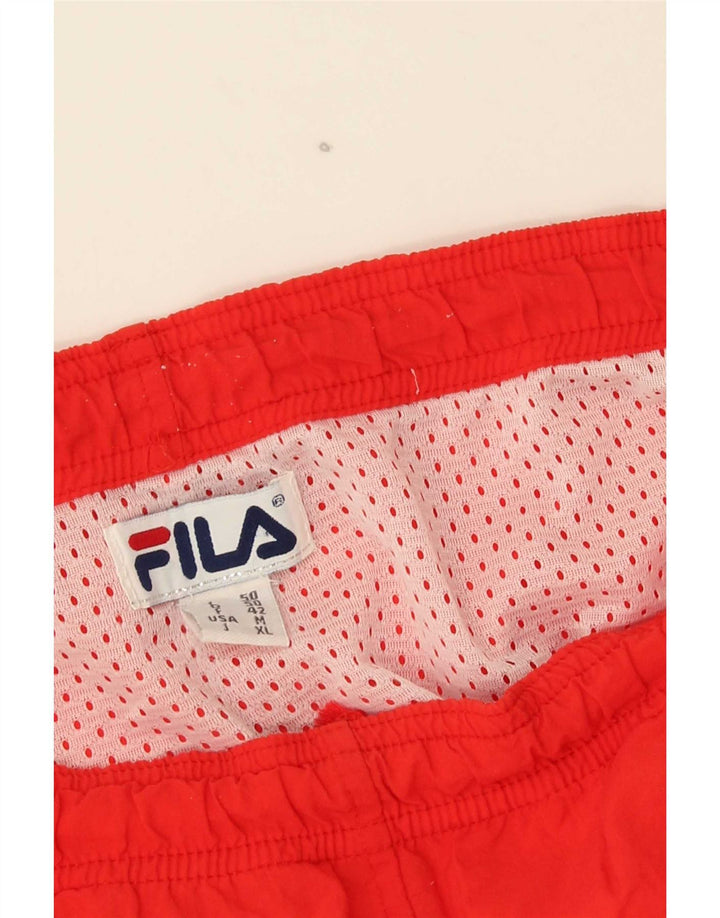 Fila Bañador Gráfico Hombre Rojo Mediano