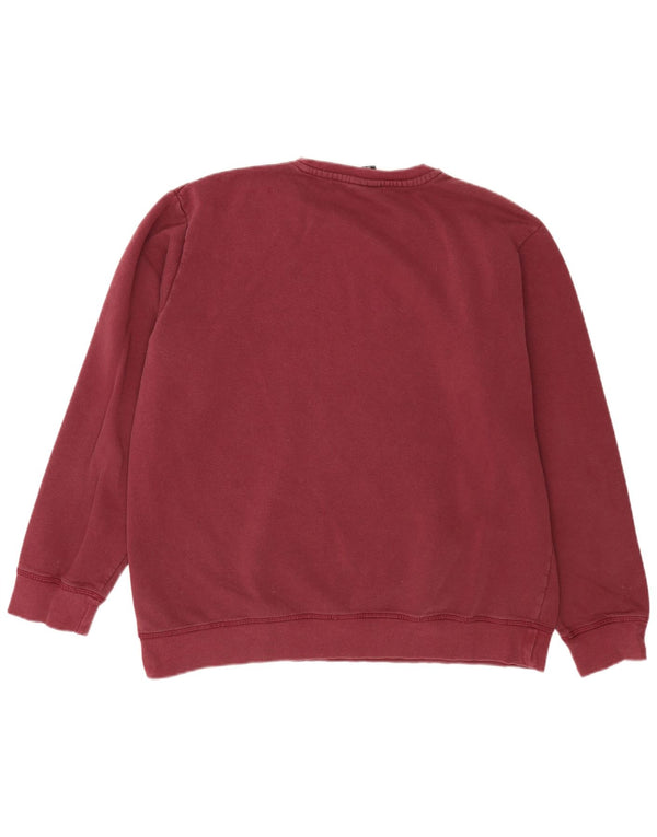 Umbro Sudadera gráfica para hombre Jumper 2XL Algodón burdeos