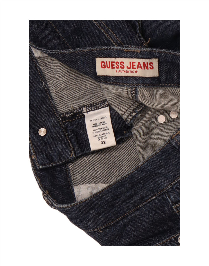GUESS Shorts vaqueros para mujer W32 Algodón azul grande
