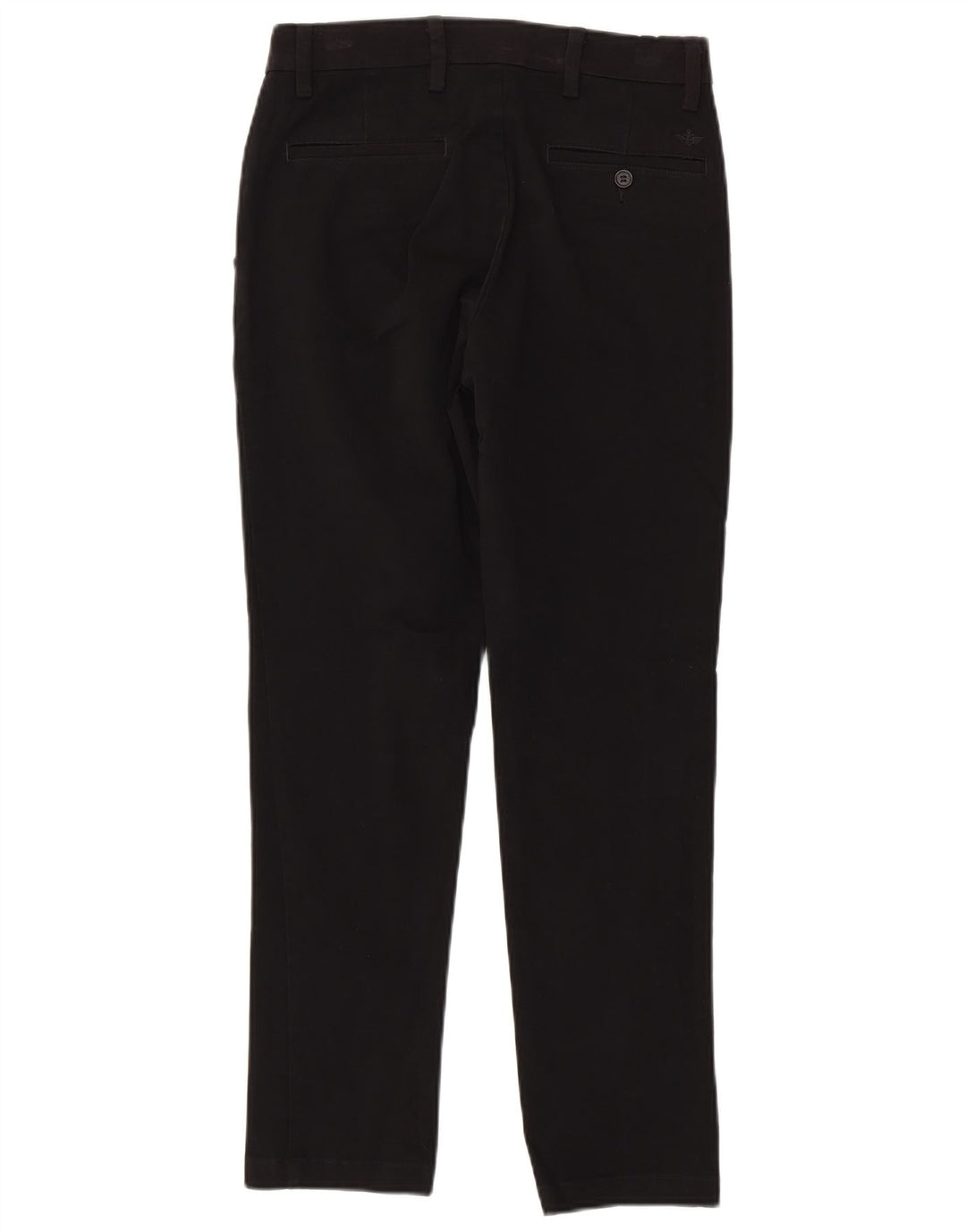 DOCKERS Pantalón chino slim fit para hombre W29 L29 Algodón negro
