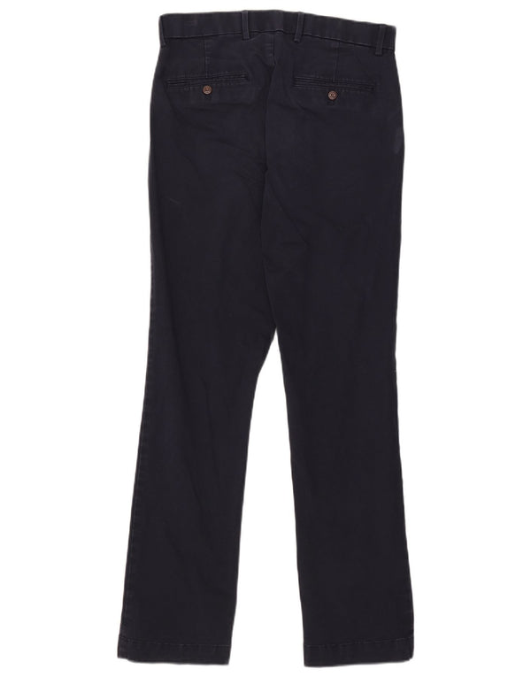 Pantalón chino recto Gap para hombre W29 L32 Algodón azul marino