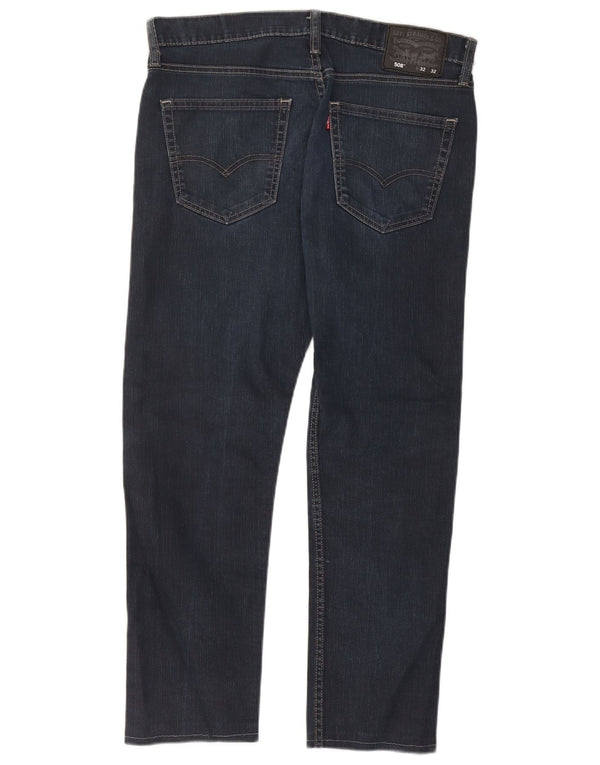 Vaqueros Levi's 508 Tapered para hombre W32 L26 Algodón azul marino