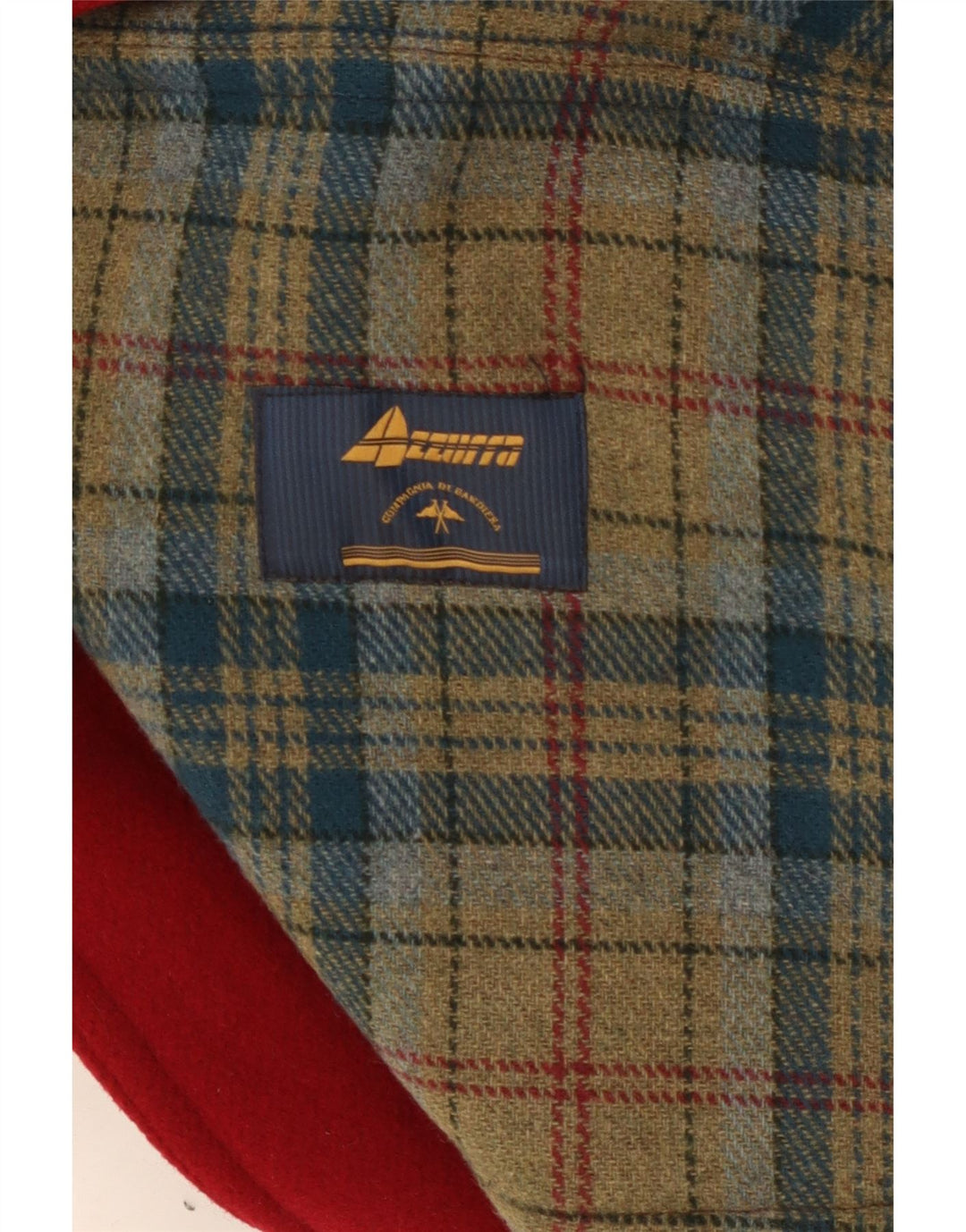 Azzurra Trenca para hombre Reino Unido 40 Grande Rojo