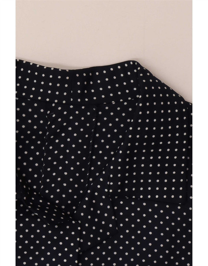 Vintage mujer cambio vestido Reino Unido 16 grande azul marino manchado