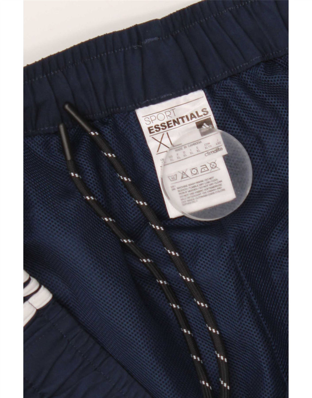 Adidas Mens Climalite Sport Shorts XL Azul Marino Poliéster