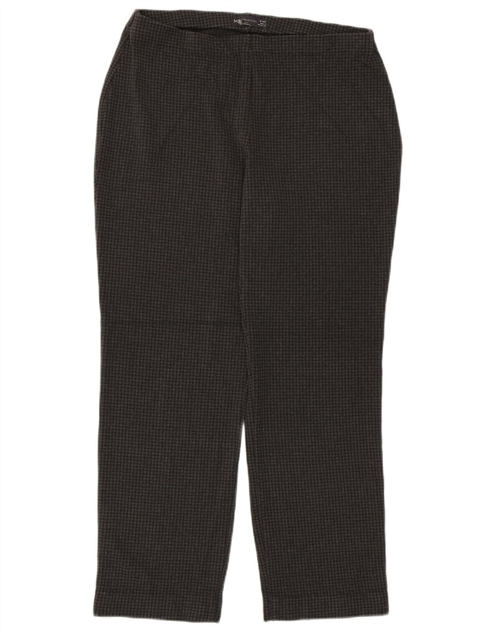 Marks & Spencer Pantalones cortos para mujer UK 12 Medium W30 L26 Gris