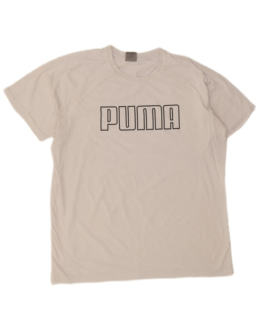 Puma - Camiseta gráfica para hombre, talla grande, color blanco
