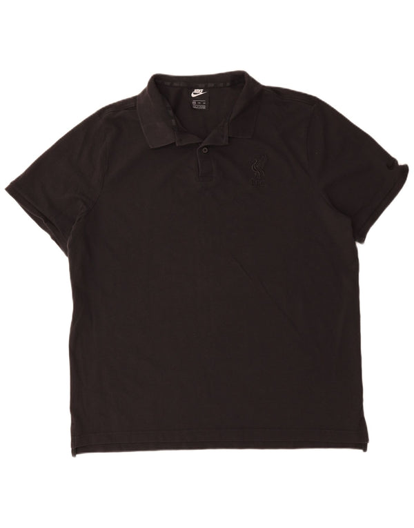 Nike Polo Hombre 2XL Algodón Negro