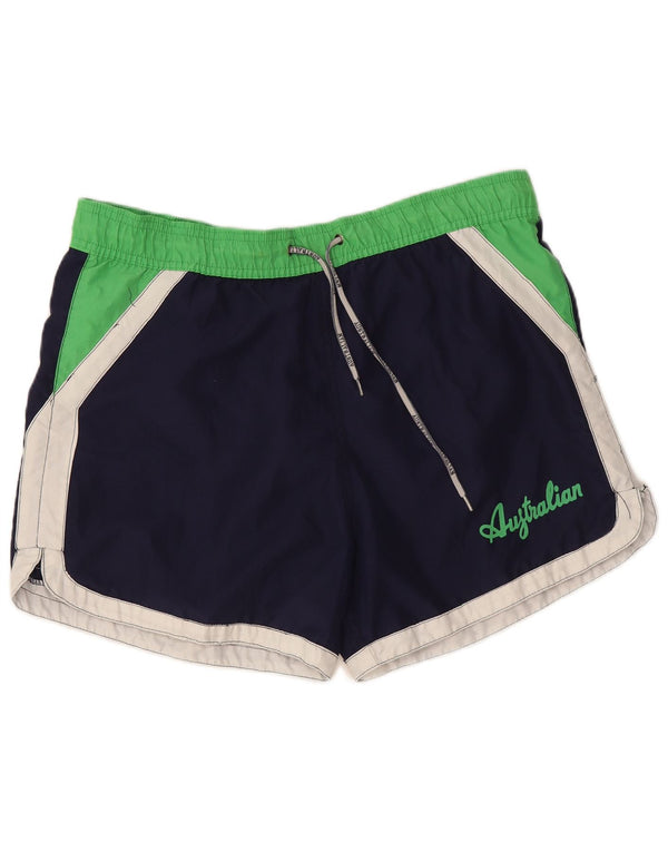 AUSTRALIAN L'ALPINA Bañador para hombre IT 50 Medium Azul marino Colorblock