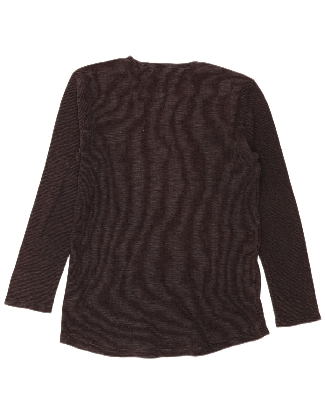Tommy Hilfiger Top de manga larga para hombre gris grande