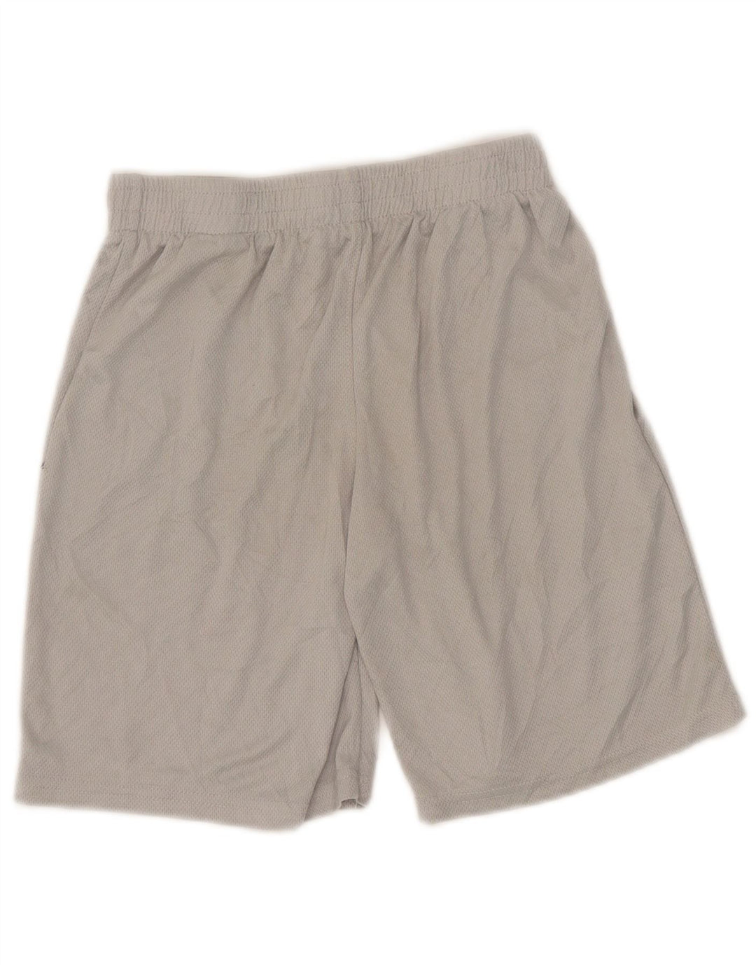Reebok Pantalones cortos deportivos gráficos para niños 11-12 años Gris Poliéster