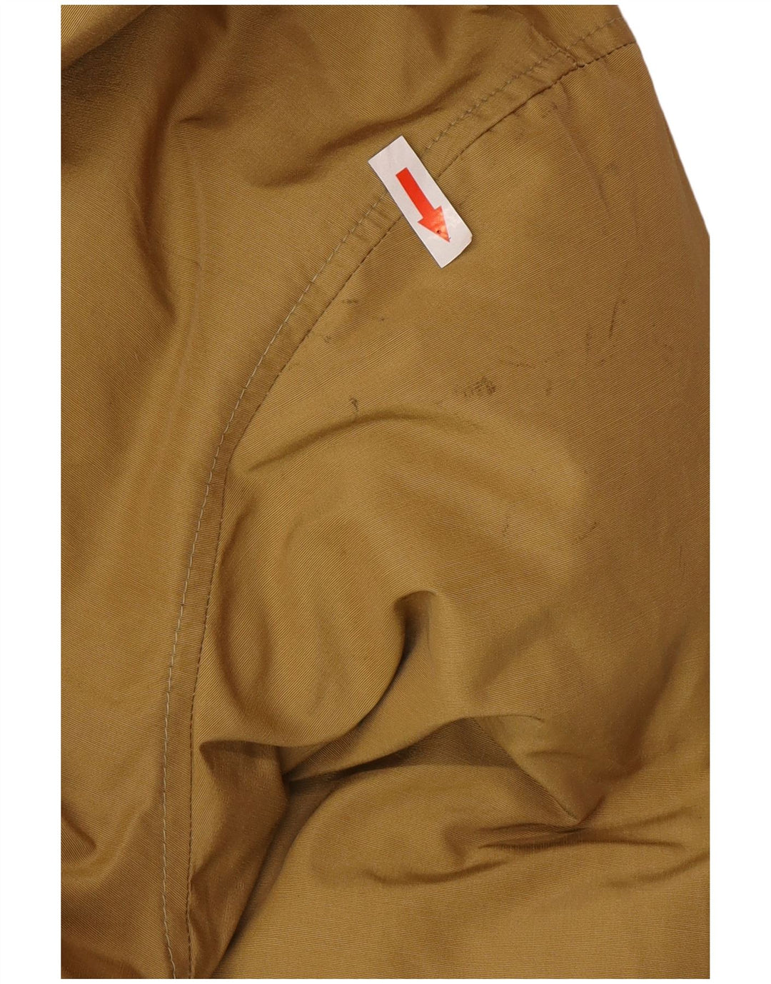 Woolrich Abrigo acolchado con capucha para hombre UK 38 Algodón beige medio