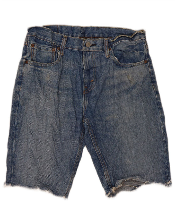 Levi's Mens 511 Shorts De Mezclilla W31 Algodón Azul Medio