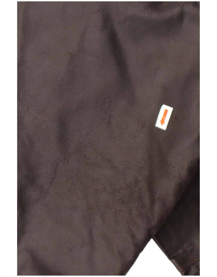 CHALLENGER Mens Leather Jacket UK 42 XL Brown Leather