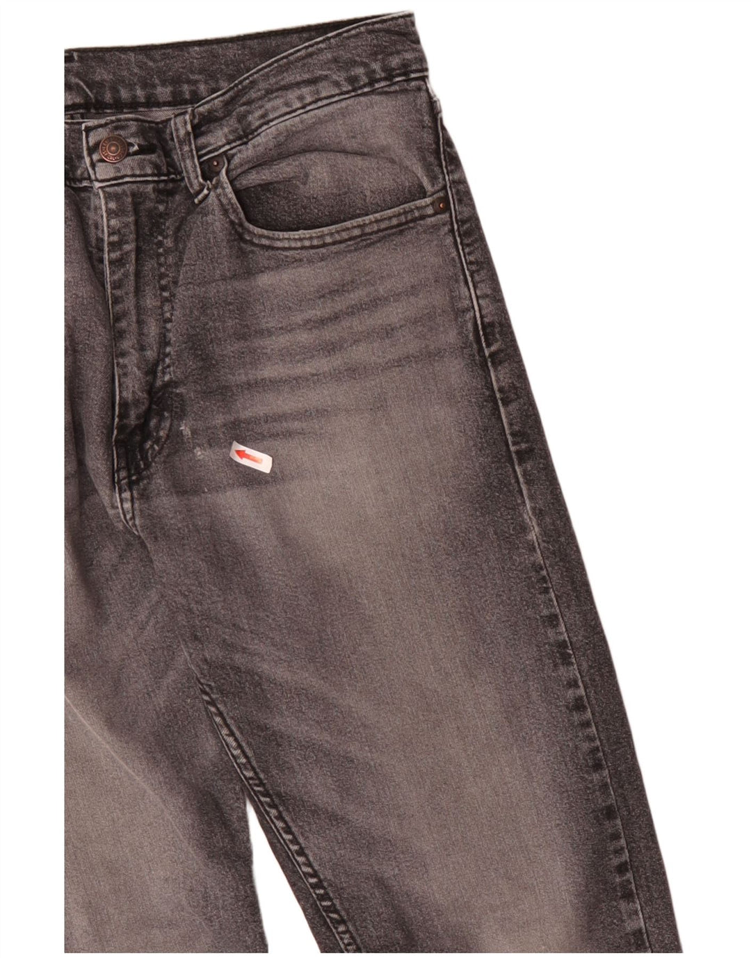 Levi's Jeans rectos 505 para hombre W34 L27 Algodón gris