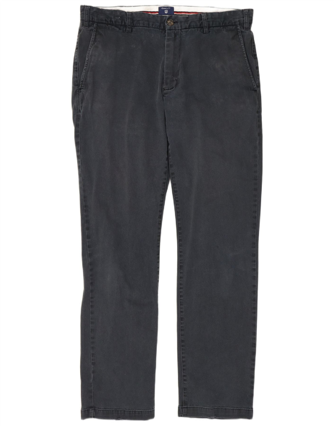 Gant Pantalón Chino Regular Para Hombre W34 L32 Azul Marino