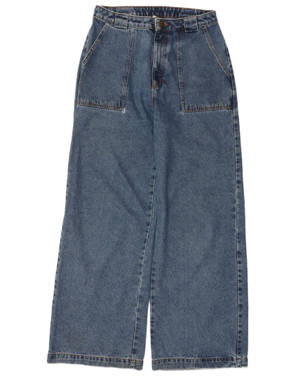 Lucy & Yak Jeans de pierna ancha y cintura alta para mujer W30 L31 Algodón azul