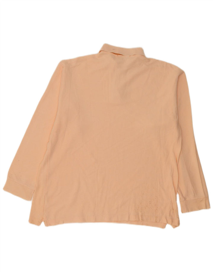 Fila Polo de manga larga para hombre IT 52 Large Pink