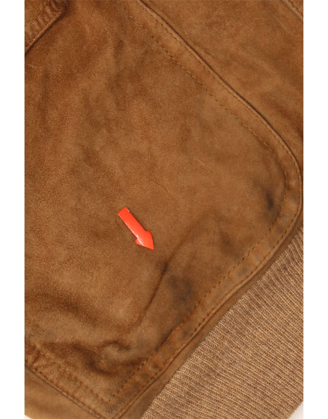 Salfra Chaqueta bomber de ante para hombre IT 52 XL Cuero marrón