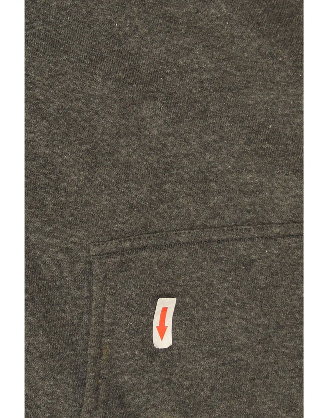 Nike - Sudadera con capucha para mujer, diseño gráfico de gran tamaño, talla 8/10, algodón gris medio