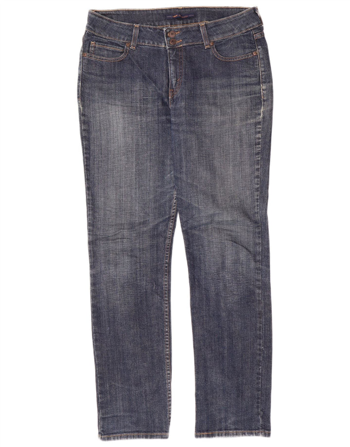 LEVI'S Jeans rectos para mujer US 12 grande W34 L32 algodón azul