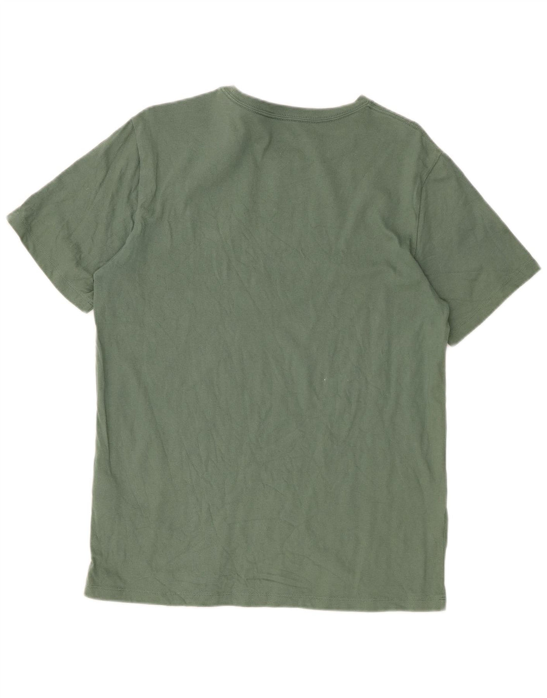 LEVI'S Camiseta estándar para hombre Top de algodón verde medio