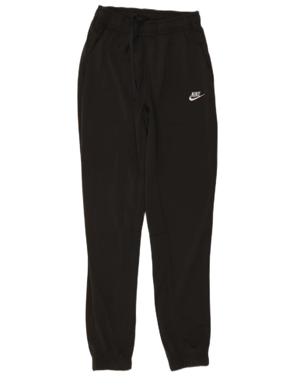 NIKE Hombre Pantalones de Chándal Joggers Small Negro Poliéster