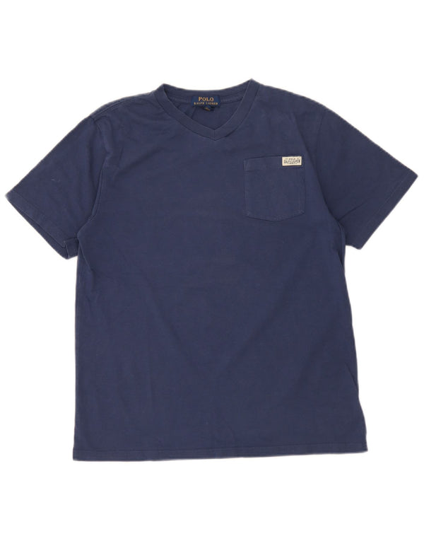 Polo Ralph Lauren Camiseta para niño Top 14-15 años Grande Azul Marino Algodón