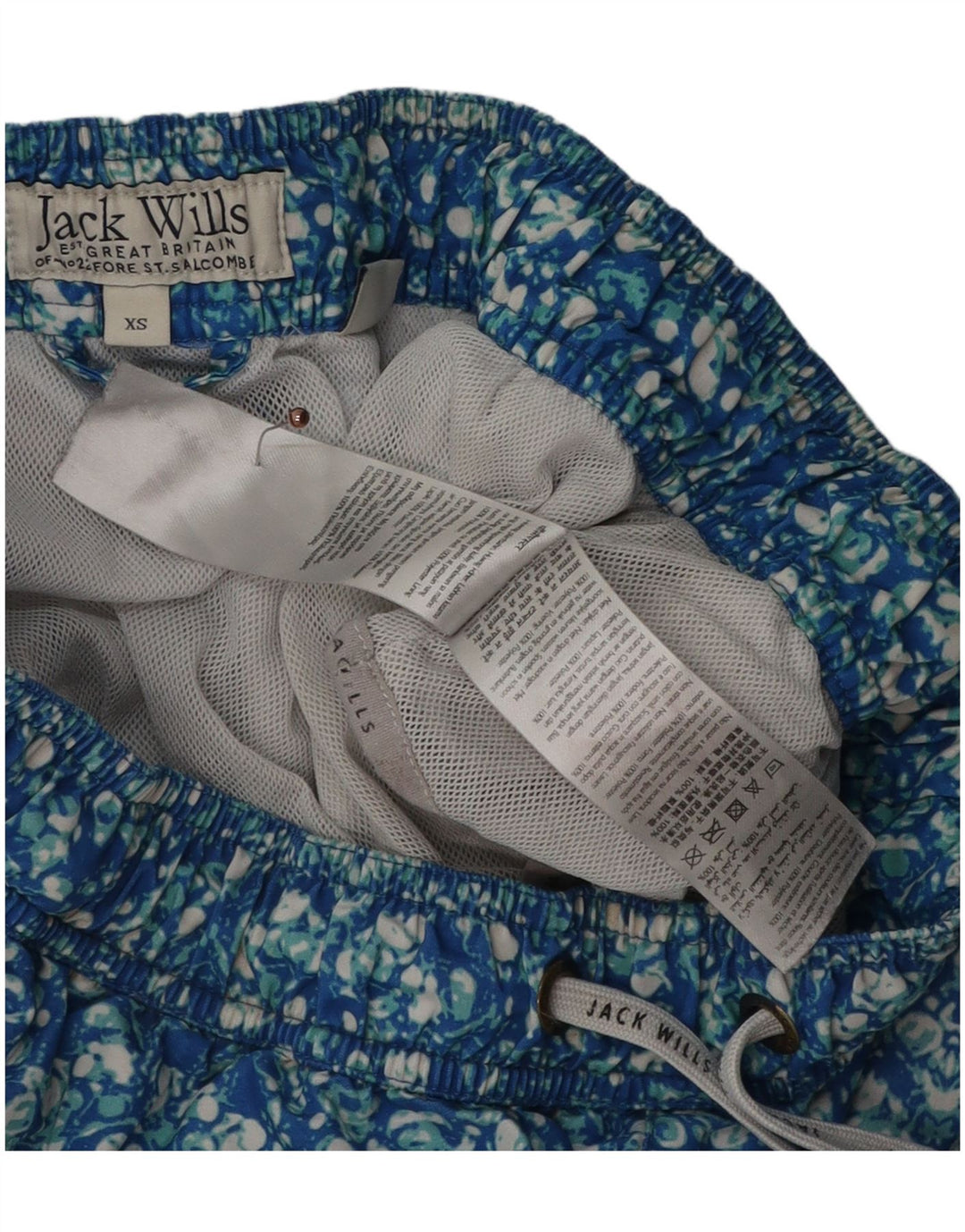 Bañador Jack Wills Hombre XS Azul Floral Poliéster