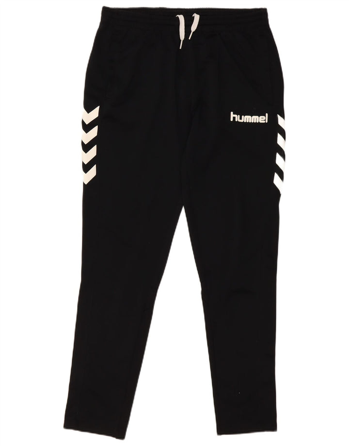 HUMMEL Pantalón De Chándal Gráfico Para Hombre Pequeño Poliéster Negro