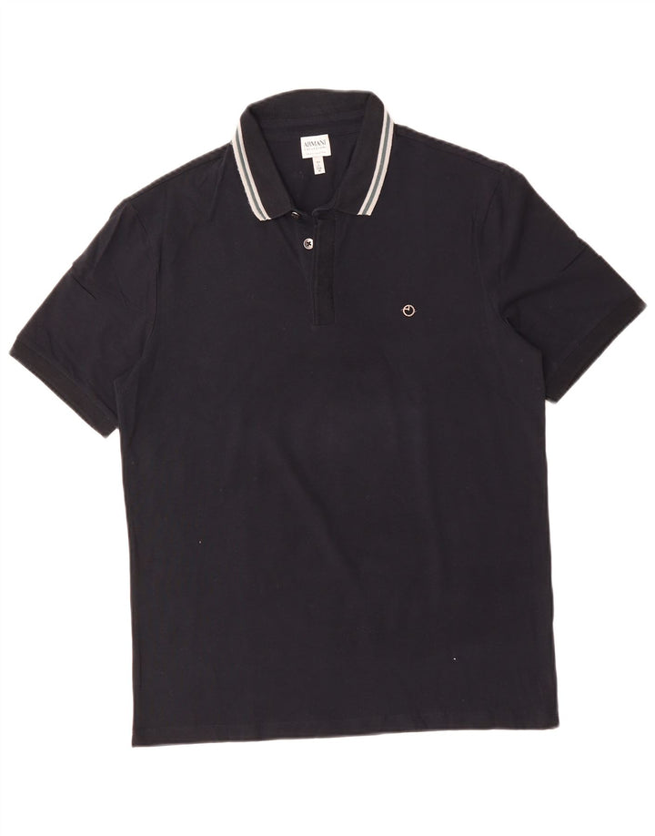 ARMANI COLLEZIONI Polo Hombre Azul Marino Medio