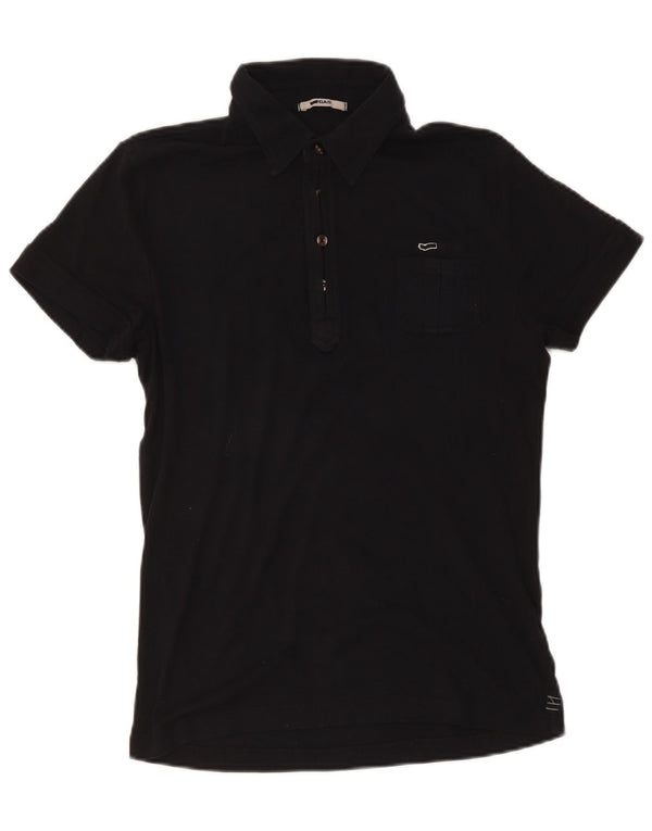 Gas Polo Mujer UK 10 Small Algodón Negro