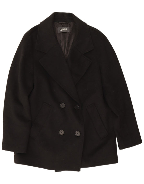 Chaqueta tipo blazer con doble botonadura para mujer Esprit UK 46 Large Black