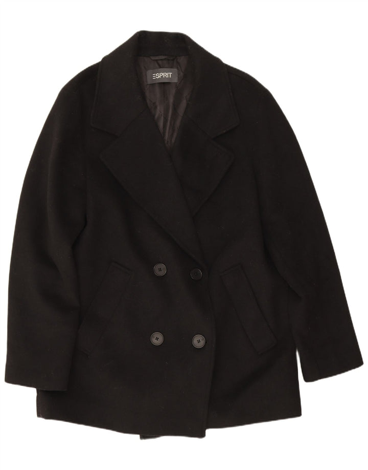 Chaqueta tipo blazer con doble botonadura para mujer Esprit UK 46 Large Black