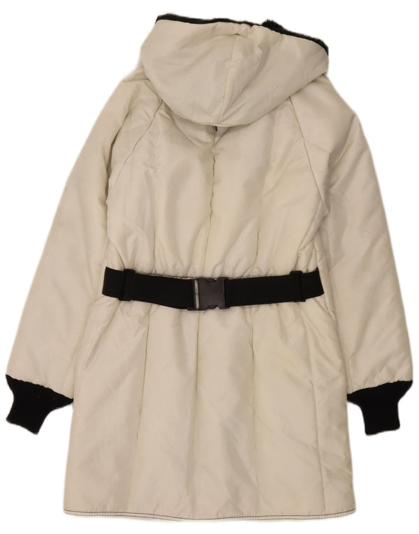 Refrigiwear Abrigo acolchado Cruzcampo para mujer UK 10 Small White Colourblock