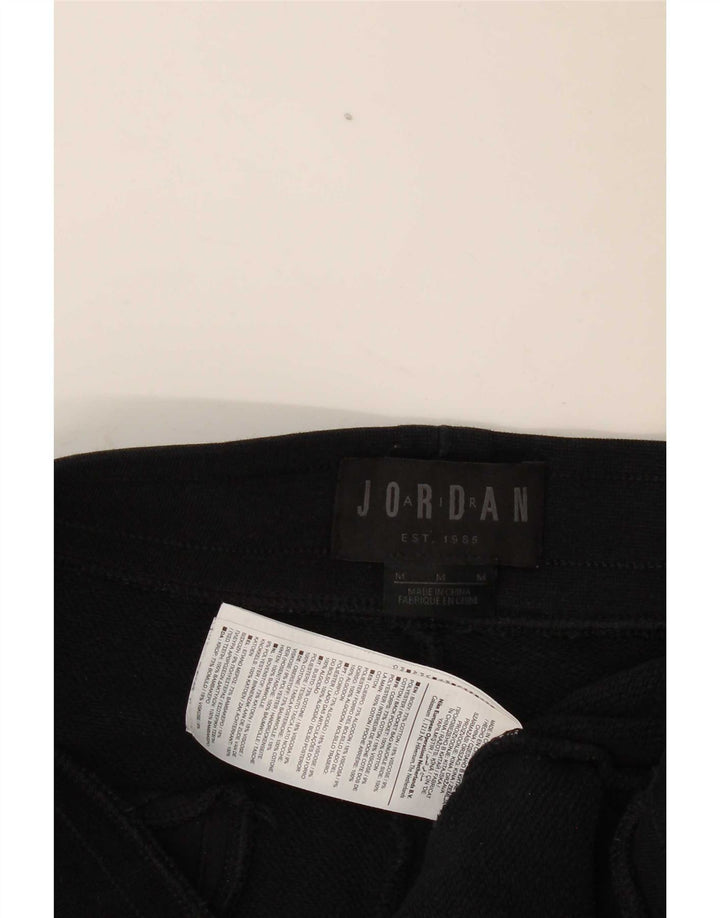 Jordan Pantalones De Chándal Con Gráficos Para Hombre Joggers De Algodón Negro Mediano