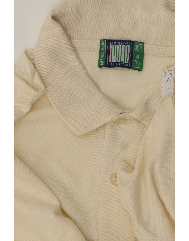 Sergio Tacchini Polo Hombre Mediano Blanco Roto